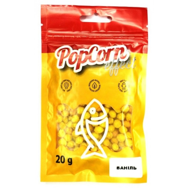 Воздушное тесто для рыбалки, пылящее, Start Fishing Pop Corn Effect, Ваниль, 7мм, 20г